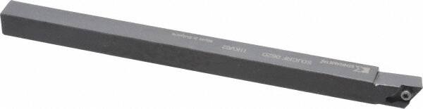 Kennametal - SDJC, Right Hand Cut, 3° Lead Angle, 3/8" Shank Height x 3/8" Shank Width, Neutral Rake Indexable Turning Toolholder - 6" OAL, DC..21.5. Insert Compatibility, Series Screw-On - Exact Tooling