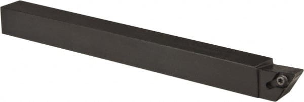 Kennametal - SDJC, Right Hand Cut, 3° Lead Angle, 1/2" Shank Height x 1/2" Shank Width, Neutral Rake Indexable Turning Toolholder - 6" OAL, DC..21.5. Insert Compatibility, Series Screw-On - Exact Tooling