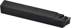 Kennametal - SDJC, Right Hand Cut, 3° Lead Angle, 5/8" Shank Height x 5/8" Shank Width, Neutral Rake Indexable Turning Toolholder - 4-1/2" OAL, DC..32.5. Insert Compatibility, Series Screw-On - Exact Tooling