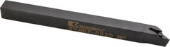 Kennametal - SVJB, Left Hand Cut, 3° Lead Angle, 1/2" Shank Height x 1/2" Shank Width, Neutral Rake Indexable Turning Toolholder - 6" OAL, VB..22. Insert Compatibility, Series Screw-On - Exact Tooling