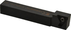 Kennametal - STGP, Right Hand Cut, 0° Lead Angle, 3/8" Shank Height x 3/8" Shank Width, Positive Rake Indexable Turning Toolholder - 2-1/2" OAL, TP..21.5. Insert Compatibility, Series Screw-On - Exact Tooling