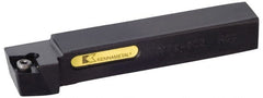Kennametal - SCRP, Right Hand Cut, 15° Lead Angle, 3/8" Shank Height x 3/8" Shank Width, Positive Rake Indexable Turning Toolholder - 2-1/2" OAL, CP..21.5. Insert Compatibility, Series Screw-On - Exact Tooling