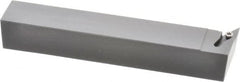 Kennametal - SVUB, Right Hand Cut, 3° Lead Angle, 5/8" Shank Height x 5/8" Shank Width, Neutral Rake Indexable Turning Toolholder - 4" OAL, VB..22. Insert Compatibility, Series Screw-On - Exact Tooling