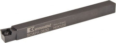 Kennametal - SCAP, Right Hand Cut, 0° Lead Angle, 1/2" Shank Height x 1/2" Shank Width, Positive Rake Indexable Turning Toolholder - 6" OAL, CP..32.5. Insert Compatibility, Series Screw-On - Exact Tooling