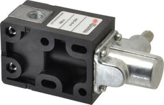 ARO/Ingersoll-Rand - 0.195 CV Rate & 7.5 CFM 3 Way Air Valve - One-Way Clockwise, Spring Return, 150 Max psi - Exact Tooling