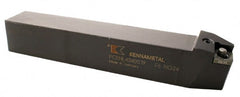 Kennametal - PCBN, Right Hand Cut, 5° Lead Angle, 25mm Shank Height x 25mm Shank Width, Negative Rake Indexable Turning Toolholder - 150mm OAL, CN..1204.. Insert Compatibility, Series Kenlever - Exact Tooling