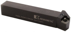 Kennametal - PSKN, Left Hand Cut, 0° Lead Angle, 25mm Shank Height x 25mm Shank Width, Negative Rake Indexable Turning Toolholder - 150mm OAL, SN..1204.. Insert Compatibility, Series Kendex - Exact Tooling