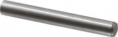Value Collection - 10mm Diam x 80mm Pin Length Alloy Steel Standard Dowel Pin - C 58-62 Hardness, 37,100 Lb Breaking Strength, 1 Rounded End - Exact Tooling