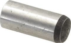 Value Collection - 12mm Diam x 30mm Pin Length Alloy Steel Standard Dowel Pin - C 58-62 Hardness, 53,400 Lb Breaking Strength, 1 Rounded End - Exact Tooling