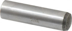 Value Collection - 16mm Diam x 60mm Pin Length Alloy Steel Standard Dowel Pin - C 58-62 Hardness, 94,900 Lb Breaking Strength, 1 Rounded End - Exact Tooling