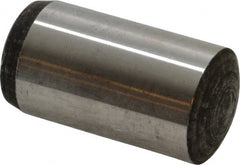 Value Collection - 25mm Diam x 50mm Pin Length Alloy Steel Standard Dowel Pin - C 58-62 Hardness, 232,000 Lb Breaking Strength, 1 Rounded End - Exact Tooling