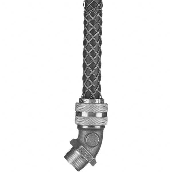 Hubbell Wiring Device-Kellems - 0.5 to 0.62" Liquidtight Elbow Strain Relief Cord Grip - Exact Tooling