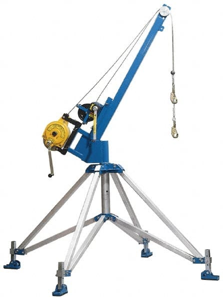 Gemtor - Confined Space Entry & Retrieval Systems Hoist Type: Quadpod Hoist Base: Portable - Exact Tooling
