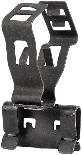 Thomas & Betts - Spring Steel Rigid/EMT Side Flange Mounted Conduit Clip - 1/2, 3/4" EMT, 3/4" Rigid, Anodized Finish - Exact Tooling