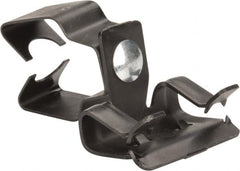 Thomas & Betts - Spring Steel Rigid/EMT Flange Mounted Snap In Conduit Clip - 3/4" EMT, 3/4" Rigid, Anodized Finish - Exact Tooling