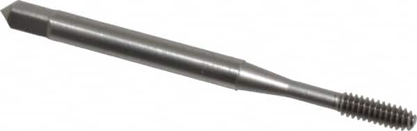 OSG - #4-40 UNC H6 Thread Limit Modified Bottoming Thread Forming Tap - Cobalt, Bright Finish, 1-7/8" OAL, 9/16" Thread Length, Right Hand Thread, Series HY-PRO NRT - Exact Tooling