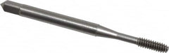 OSG - #4-40 UNC H6 Thread Limit Modified Bottoming Thread Forming Tap - Cobalt, Bright Finish, 1-7/8" OAL, 9/16" Thread Length, Right Hand Thread, Series HY-PRO NRT - Exact Tooling