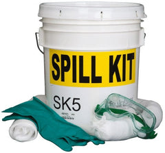 PRO-SAFE - Oil Only Spill Kit - 5 Gal Pail - Exact Tooling