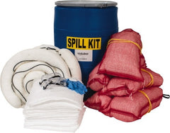 PRO-SAFE - Oil Only Spill Kit - 55 Gal Polyethylene Drum - Exact Tooling