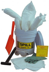 PRO-SAFE - Oil Only Spill Kit - 5 Gal Polypropylene Pail - Exact Tooling