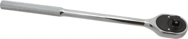 Proto - 3/8" Drive Pear Head Ratchet - Chrome Finish, 11" OAL, 24 Gear Teeth, Standard Head - Exact Tooling