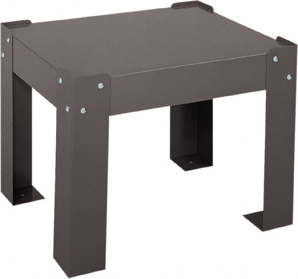 Durham - Gray, Steel, Cabinet Leg Kit - 21" Wide x 17" Deep x 4" High Body - Exact Tooling