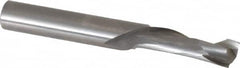 Onsrud - 3/8" Cutting Diam x 1-1/8" Length of Cut, 1 Flute, Compression Spiral Router Bit - Uncoated, Right Hand Cut, Solid Carbide, 3" OAL x 3/8" Shank Diam, Single Edge, 30° Helix Angle - Exact Tooling