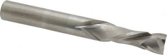 Onsrud - 3/8" Cutting Diam x 1-1/8" Length of Cut, 2 Flute, Compression Spiral Router Bit - Uncoated, Right Hand Cut, Solid Carbide, 3" OAL x 3/8" Shank Diam, Double Edge, 30° Helix Angle - Exact Tooling