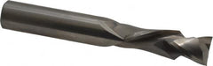 Onsrud - 1/2" Cutting Diam x 1-3/8" Length of Cut, 2 Flute, Compression Spiral Router Bit - Uncoated, Right Hand Cut, Solid Carbide, 3-1/2" OAL x 1/2" Shank Diam, Double Edge, 30° Helix Angle - Exact Tooling