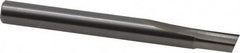 Onsrud - 1/4" Diam, 1/4" Shank Diam, 3/8" Length of Cut, 1 Flute Single Edge Straight Router Bit - 2-1/2" Overall Length, Right Hand Cut, Solid Carbide - Exact Tooling