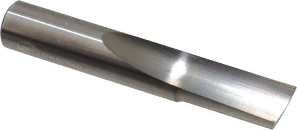 Onsrud - 1/2" Diam, 1/2" Shank Diam, 1" Length of Cut, 1 Flute Single Edge Straight Router Bit - 3" Overall Length, Right Hand Cut, Solid Carbide - Exact Tooling