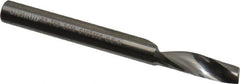 Onsrud - 3/16" Cutting Diam x 5/8" Length of Cut, 1 Flute, Upcut Spiral Router Bit - Uncoated, Right Hand Cut, Solid Carbide, 2" OAL x 3/16" Shank Diam, Single Edge, 21° Helix Angle - Exact Tooling