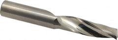 Onsrud - 1/2" Cutting Diam x 1-5/8" Length of Cut, 1 Flute, Upcut Spiral Router Bit - Uncoated, Right Hand Cut, Solid Carbide, 3-1/2" OAL x 1/2" Shank Diam, Single Edge, 21° Helix Angle - Exact Tooling