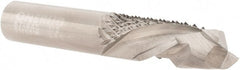 Onsrud - 1/2" Cut Diam, 1/2" Shank Diam, Cylinder Head Double Cut Burr - Carbide, Flat End, 1" LOC, 3" OAL - Exact Tooling