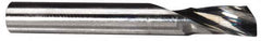 Onsrud - 3/16" Cutting Diam x 3/8" Length of Cut, 1 Flute, Downcut Spiral Router Bit - Uncoated, Right Hand Cut, Solid Carbide, 2" OAL x 3/16" Shank Diam, Single Edge, 21° Helix Angle - Exact Tooling