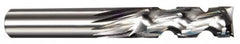Onsrud - 1/2" Cutting Diam x 2-1/8" Length of Cut, 16 Flute, Burr Spiral Router Bit - Uncoated, Right Hand Cut, Solid Carbide, 4" OAL x 1/2" Shank Diam, Double Edge - Exact Tooling