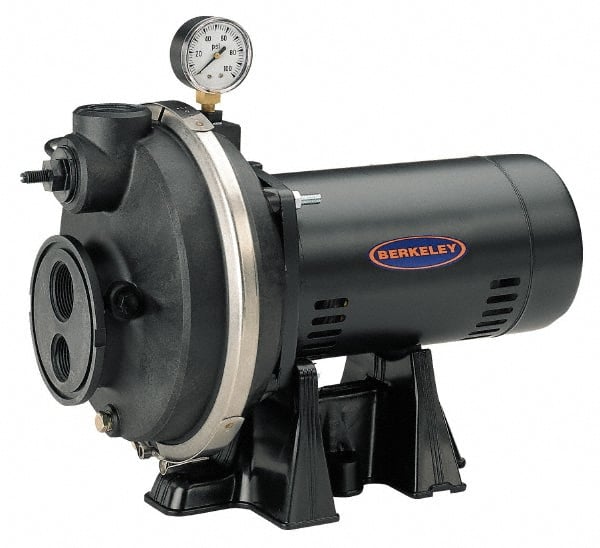 Berkeley - Jet Pumps Horsepower: 1 Shut Off Feet: 46 (Feet) - Exact Tooling
