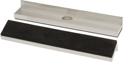 Wilton - 6-1/2" Jaw Width, Rubber Covered Aluminum, Vise Jaw Cap - Magnetic Attachment - Exact Tooling