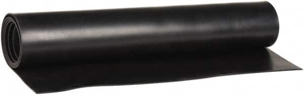 Made in USA - 36" Wide, 3/4" Thick, Buna-N Rubber Foam Sheet - 35 to 45 Durometer, Black, -40 to 212°F, 1,500 psi Tensile Strength, Cut-to-Length - Exact Tooling
