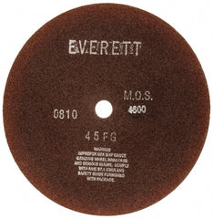 Everett - 12" Aluminum Oxide Cutoff Wheel - 1/8" Thick, 1" Arbor, Use with Gas Powered Saws - Exact Tooling