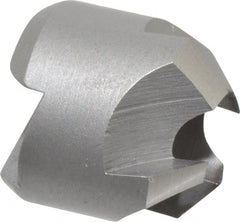 Made in USA - 4 Flutes, 5/8" Cutter Head Diam, 5/16" Pilot Hole Diam, High Speed Steel Reverse Countersink - Exact Tooling
