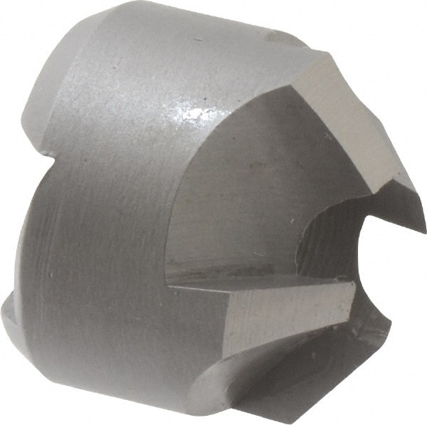 Made in USA - 4 Flutes, 11/16" Cutter Head Diam, 5/1" Pilot Hole Diam, High Speed Steel Reverse Countersink - Exact Tooling