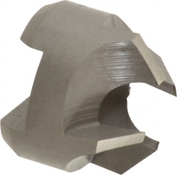 Made in USA - 4 Flutes, 1" Cutter Head Diam, 1/2" Pilot Hole Diam, High Speed Steel Reverse Countersink - Exact Tooling