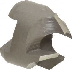 Made in USA - 4 Flutes, 1" Cutter Head Diam, 1/2" Pilot Hole Diam, High Speed Steel Reverse Countersink - Exact Tooling