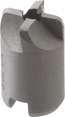 Made in USA - 4 Flutes, 5/16" Diam, 3/32" Pilot Hole Diam, High Speed Steel Reverse Counterbore - Exact Tooling