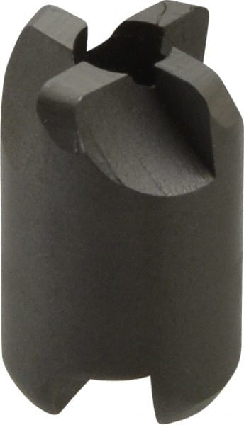 Made in USA - 4 Flutes, 5/16" Diam, 1/8" Pilot Hole Diam, High Speed Steel Reverse Counterbore - Exact Tooling