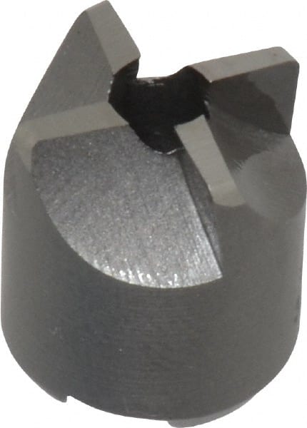 Made in USA - 4 Flutes, 9/16" Diam, 3/16" Pilot Hole Diam, High Speed Steel Reverse Counterbore - Exact Tooling