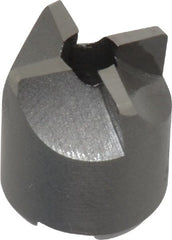 Made in USA - 4 Flutes, 9/16" Diam, 3/16" Pilot Hole Diam, High Speed Steel Reverse Counterbore - Exact Tooling