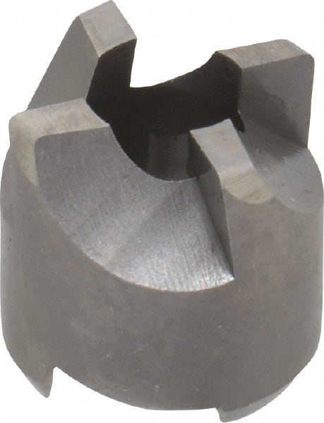 Made in USA - 4 Flutes, 5/8" Diam, 5/16" Pilot Hole Diam, High Speed Steel Reverse Counterbore - Exact Tooling