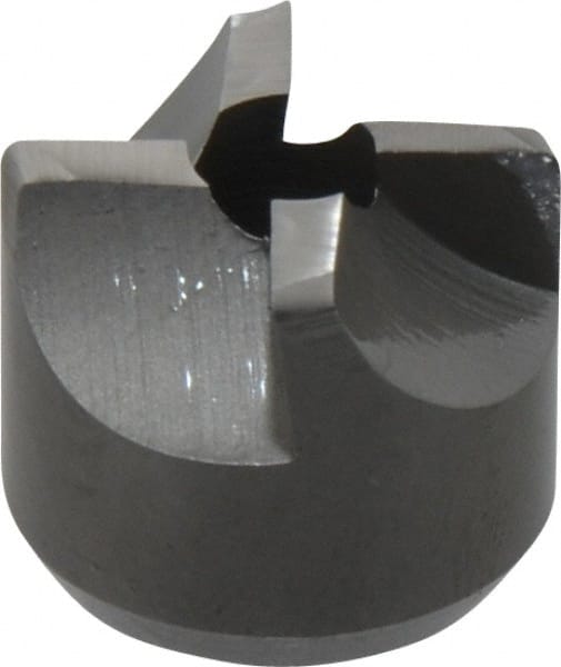 Made in USA - 4 Flutes, 3/4" Diam, 1/4" Pilot Hole Diam, High Speed Steel Reverse Counterbore - Exact Tooling